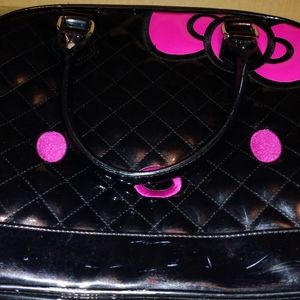 Oversized Black Hello Kitty Women's Bag